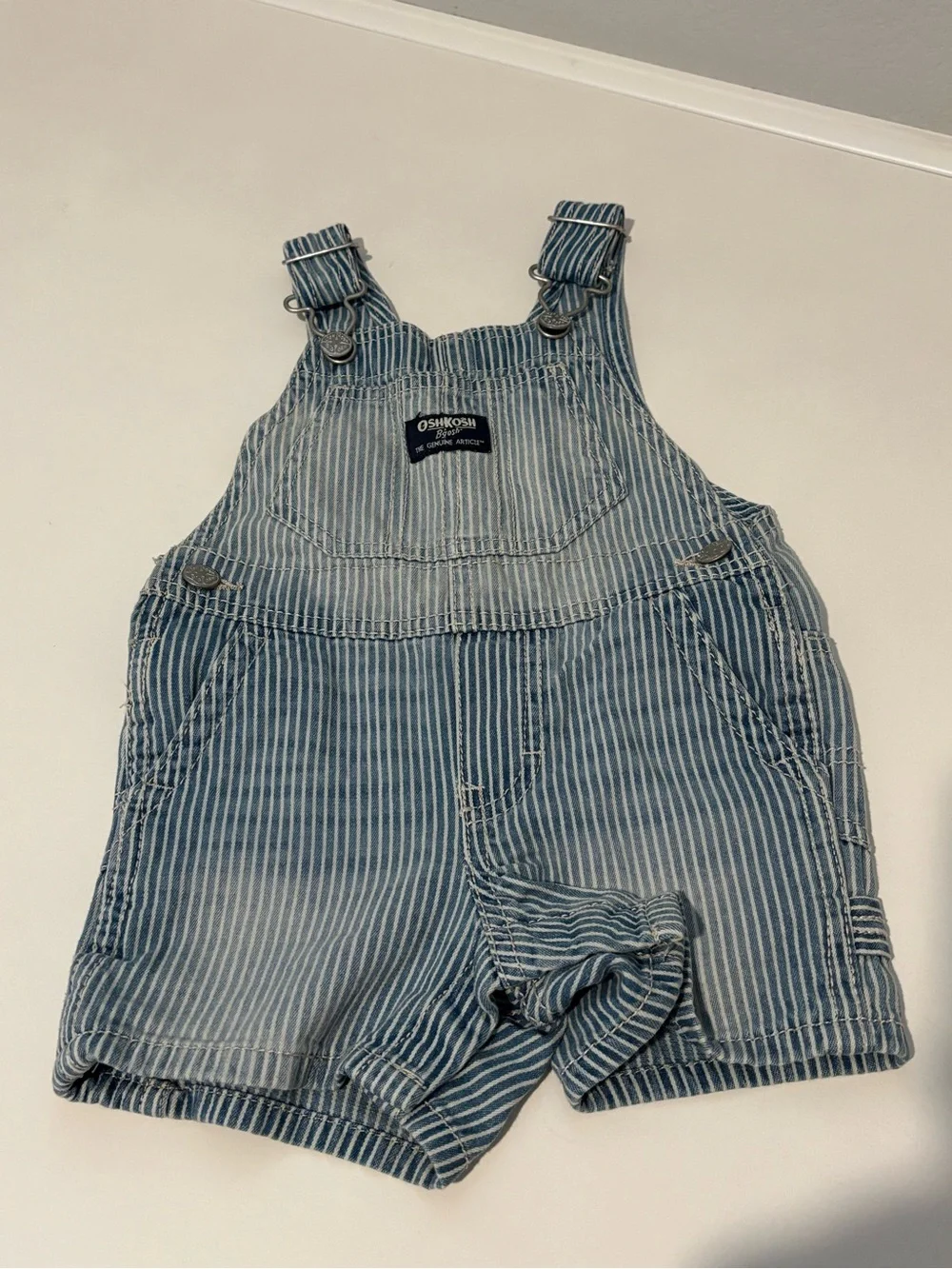 Baby denim OshKosh B’gosh overalls